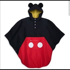 DISNEY PARKS MICKEY MOUSE Rain Poncho 1X-3X NEW!